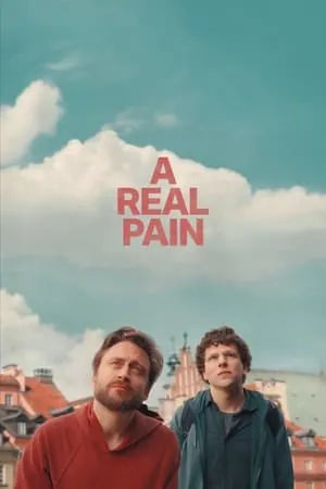 A Real Pain (2024) - Poster